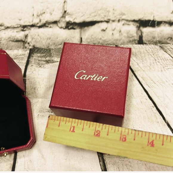 Authentic* Cartier Ring Box and Gift Box - NWT - Picture 13 of 13